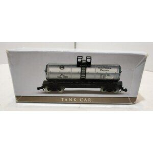 N Scale Silver Southern Pacific Tank Car in Original Box